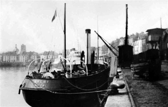 Photo:Cargo vessel SS Brest of 1900 - lost in 1940