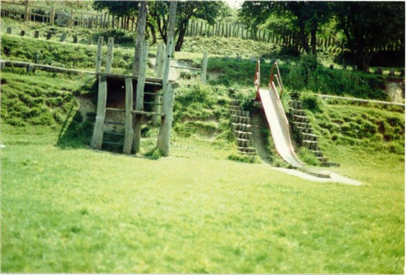Photo:PLAY AREA BEHIND THE FOOTBALL PITCH 1987