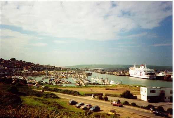 Photo:Harbour from the Fort - 1990