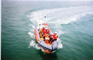 Photo:Smaller vessel used to gain access to coves and shallow waters along the coast