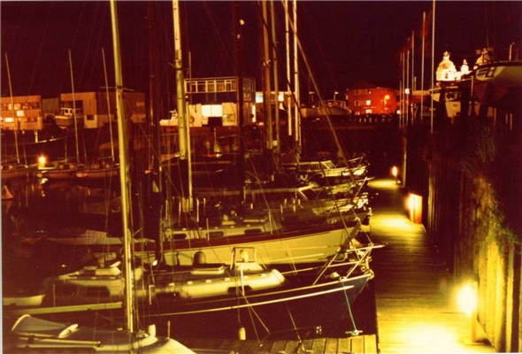 Photo:BOATS IN THE HARBOUR 1983