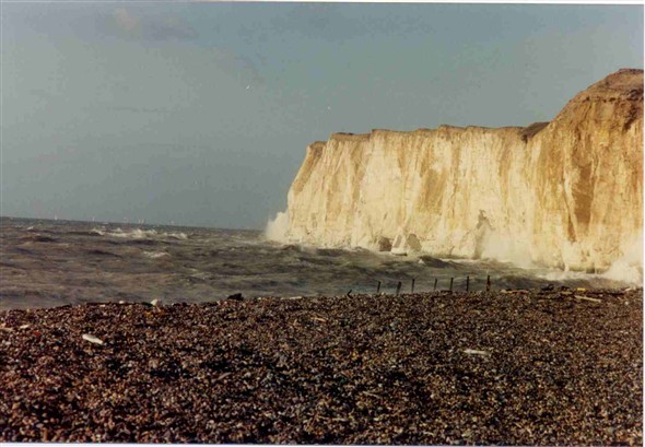 Photo:Cliffs and Beach 1991
