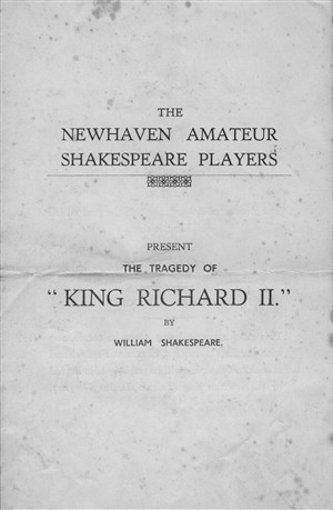 Photo: Illustrative image for the 'NEWHAVEN AMATEUR SHAKESPEARE PLAYERS' page