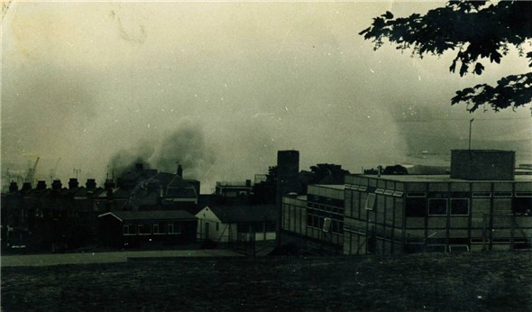 Photo:View from Southdown School - 1976