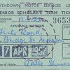 Page link: SCHOOL BUS PASS  1957