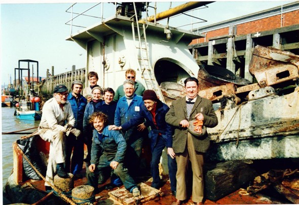 Photo:The Crew 1982 / 83 (Dave Nunn,Graeme Honeyball,Sid Willie,Alan Waite "MONTY",Ricky Ward,Derek Evans,Arthur ----- and "MOSKY"