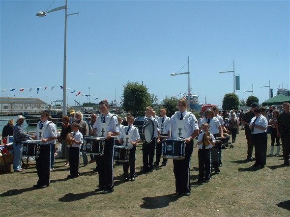 Photo:The sun shone and the band entertained us