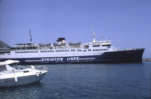 Photo:Eptanisos in Poros Port