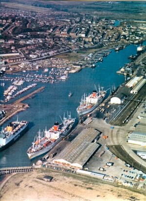 Photo: Illustrative image for the 'AERIAL VIEW OF SENLAC IN HARBOUR' page
