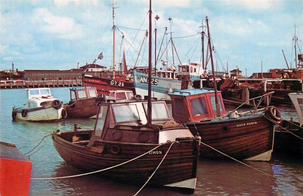 Photo:Popular harbour scene for a photograph.