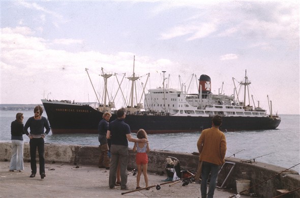 Photo:Recognise anyone, that's when we were allowed to fish from the end of the breakwater.
