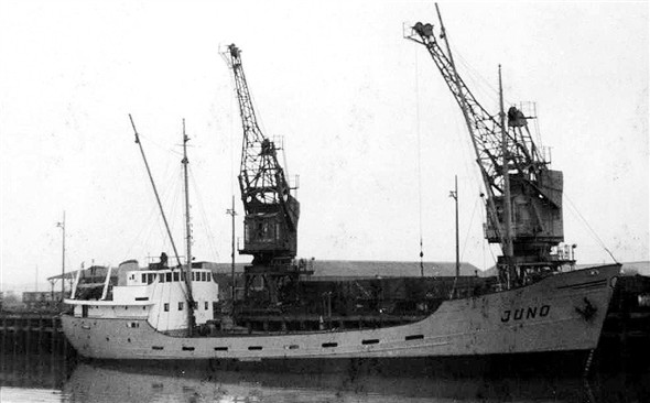 Photo:Juno owned by Wijnne built 1957 and of 400 gross tons