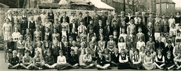 Photo:Meeching Junior School 1955, picture 1 (left)