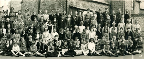 Photo:Meeching Junior School 1955  picture 3 (right)