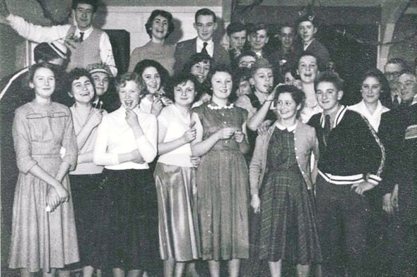 Photo:House prefects christmas party - 1956