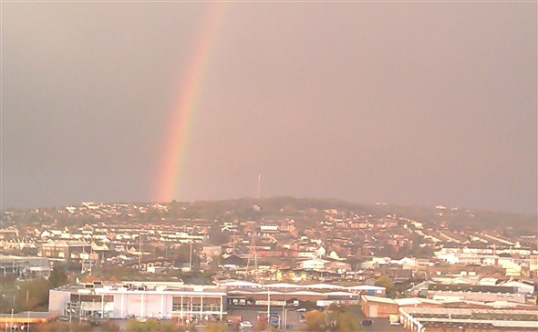 Photo:Fantastic Rainbow - 27.3.14