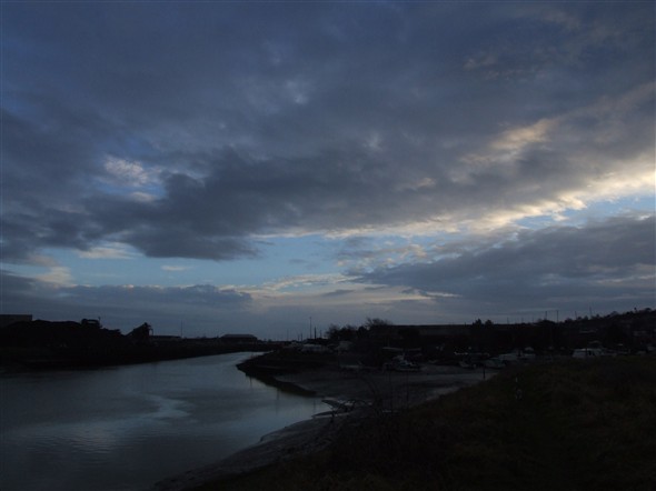 Photo:View of River Ouse towards Newhaven