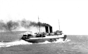 Photo:French Steamer SS Rouen