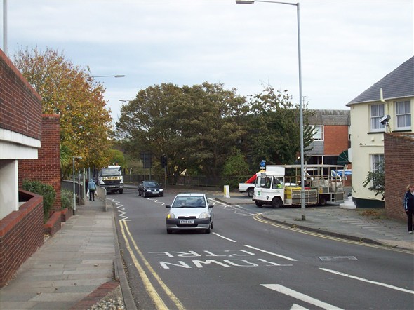 Photo:South Way / old Infants school Site / Christ Church now new Police Station - 2009