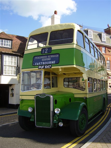 Photo: Illustrative image for the 'SOUTHDOWN BUS IN BRIDGE STREET' page