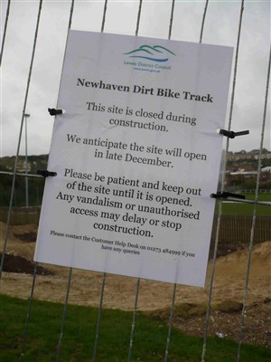 Photo:New Dirt Bike Track