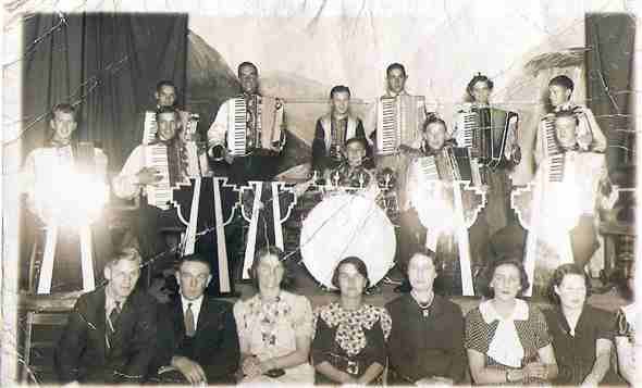 Photo:Jack Ives Band 1930's (Top Right Ron Player)