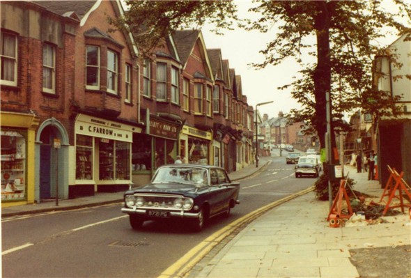 Photo:LOOKING UP FROM MEECHING RD JUNCTION - 1971