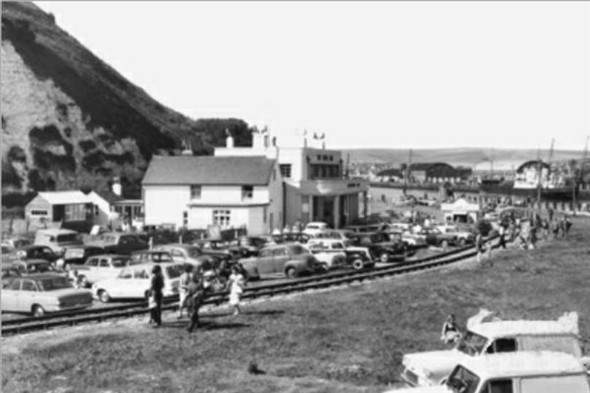 Photo:Hope Inn and the Tramway - c1964