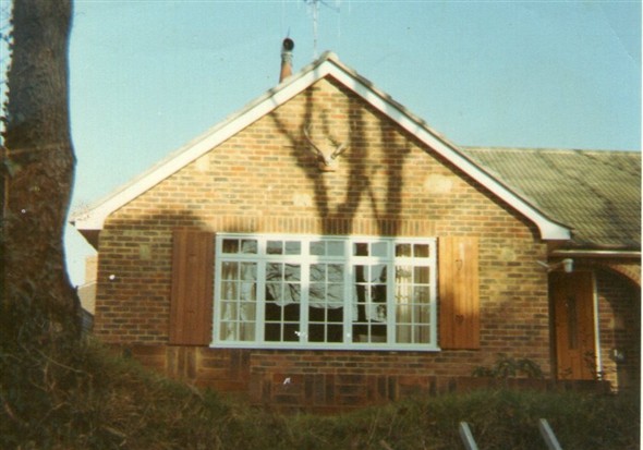 Photo:New build bungalow in Heighton Road - 1968