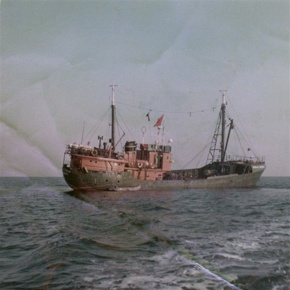 Photo:Trawler used for salvage diving