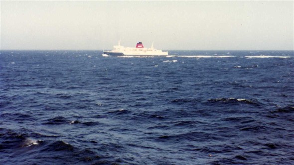Photo:June 1982, The "Chartes" at sea.