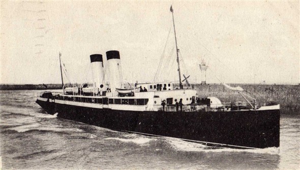 Photo:S S Dieppe 1905-1933,at Dieppe.