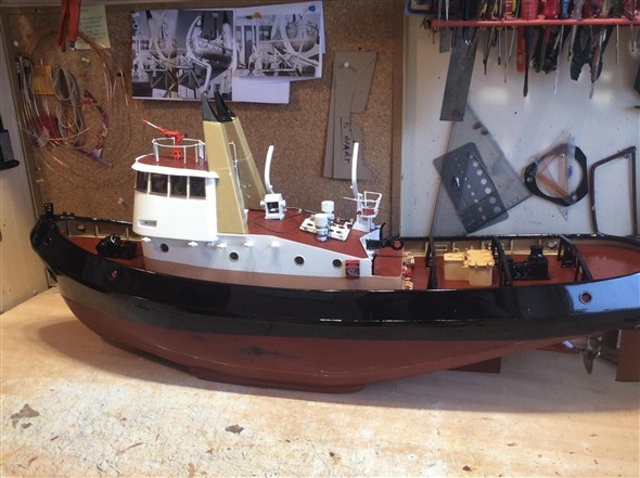 Photo:Port side view, gloss coat now on!