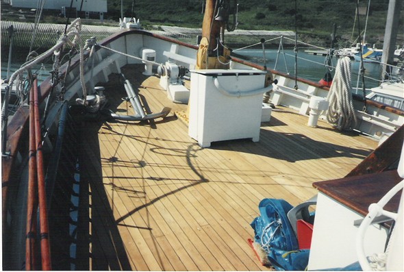 Photo: Illustrative image for the 'MOTOR FISHING VESSEL (M.F.V.) YACHT DECK RE-CAULKING' page