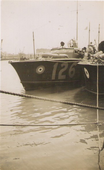 Photo:On the moorings approx. 1941