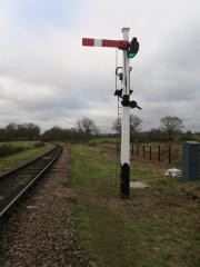 Photo:The signal in use on the Bluebell Railway (see comment below)